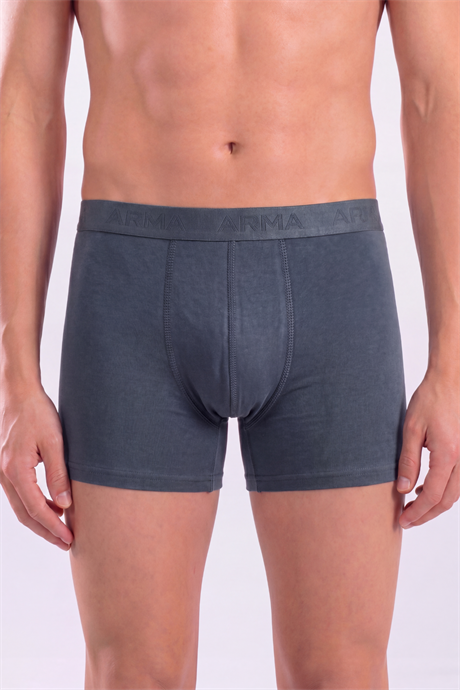 Erkek Renkli Boxer 10'lu Paket Pamuklu Likralı Yumuşak ve Esnek Kumaş - 5