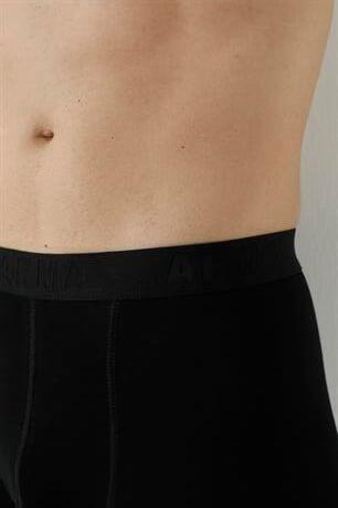 Erkek Siyah Bambu Boxer 3'lü Paket - 3