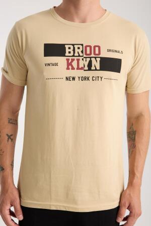 Akbeniz Erkek Ten Rengi Kısa Kol Pijama Takımı - 7