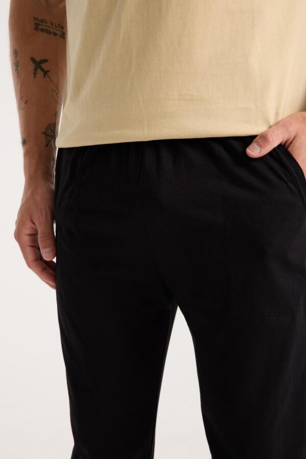 Akbeniz Erkek Ten Rengi Kısa Kol Pijama Takımı - 8