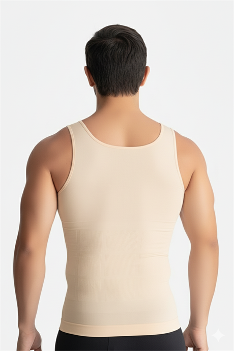 Erkek Ten Sıkılaştırıcı Korse Atlet Göbek Sarkma Önleyici Vücut Toparlayıcı - 3