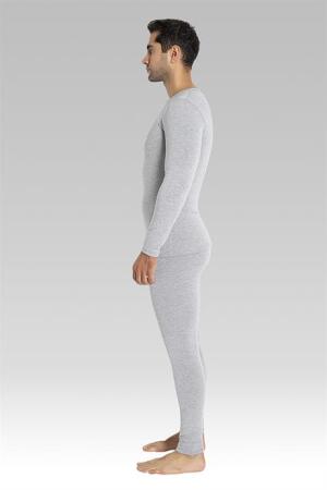 Erkek Termal Takım Alt Üst İçlik Gri - 4