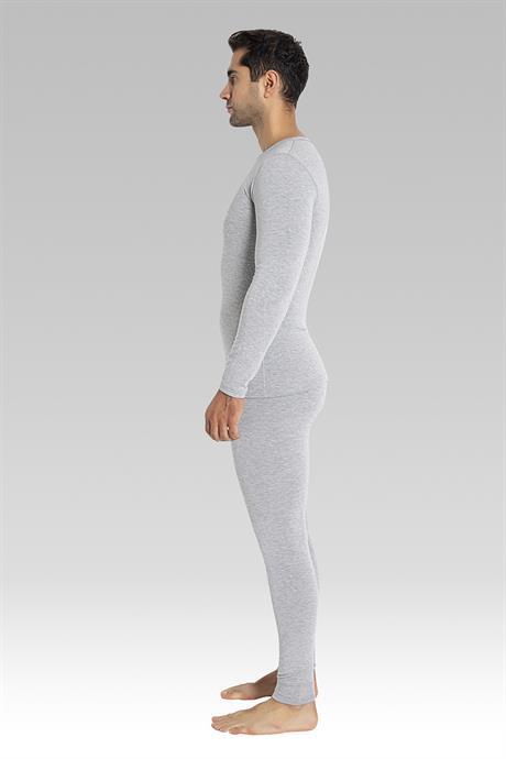 Erkek Termal Takım Alt Üst İçlik Gri - 4