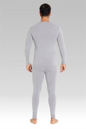 Erkek Termal Takım Alt Üst İçlik Gri - 5