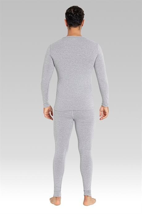 Erkek Termal Takım Alt Üst İçlik Gri - 5