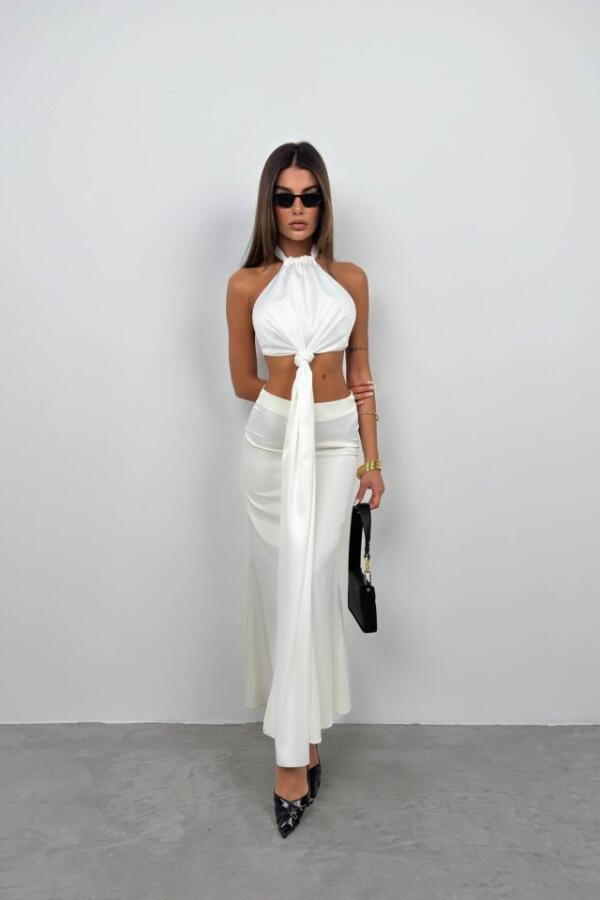 Evaze Saten Etek - 1