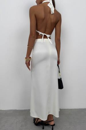 Evaze Saten Etek - 4