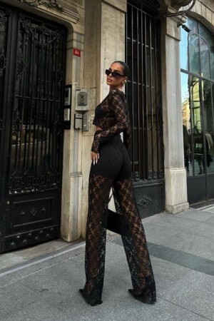 Evelyne Crop Dantelli Takım 9751-08 - 2