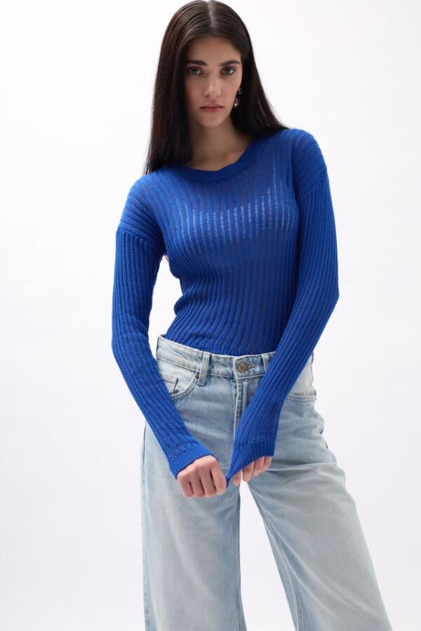 Fitilli Transparan Bluz - 4