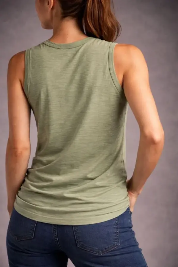 Flamlı Kumaş Sıfır Kolsuz Atlet Basic Spor Üst, Günlük Ve Fitness Kullanımına Uygun - Mint Yeşili - 3