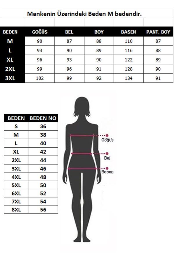 Full Hijab Digital Patterned Swimsuit 31041 - 4
