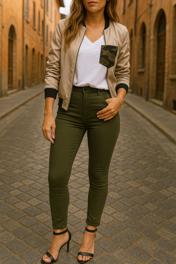 Gabardin Kumaş Yüksek Bel Pantolon 90 Cm 4XLbel40cm - 1