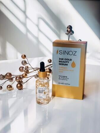 Sinoz 24K Gold Face Care Serum - 3