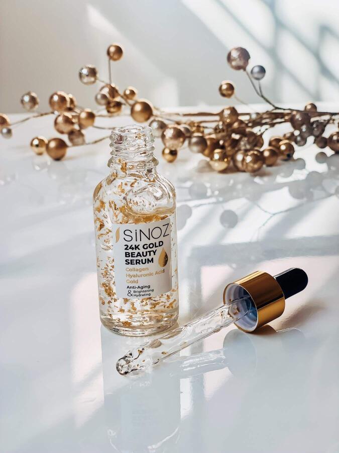 Sinoz 24K Gold Face Care Serum - 4