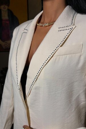 Hardy Taş Detay Blazer Ceket 6104-08 - 3