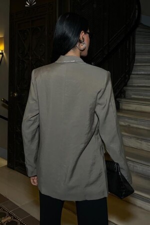 Hardy Taş Detay Blazer Ceket 6104-08 - 4