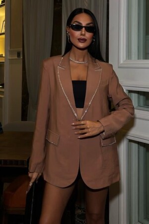 Hardy Taş Detay Blazer Ceket 6104-08 - 5