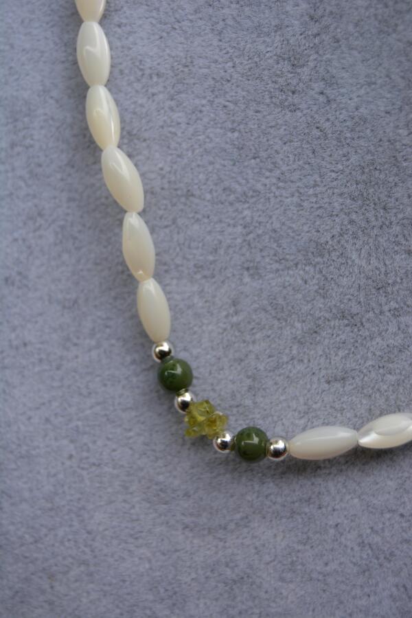 JEWELLERY Özel Tasarım Sedef Bayan Kolye - 3