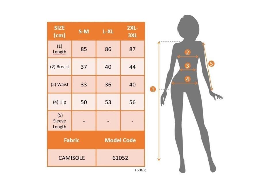 Kadın Askılı V Yaka Dantel Detay Fitilli Kaşkorse Gecelik - 4