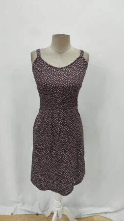 Kadın Askılı V Yakalı Beli Lastikli Yırtmaçlı Süprem Midi Elbise - 6