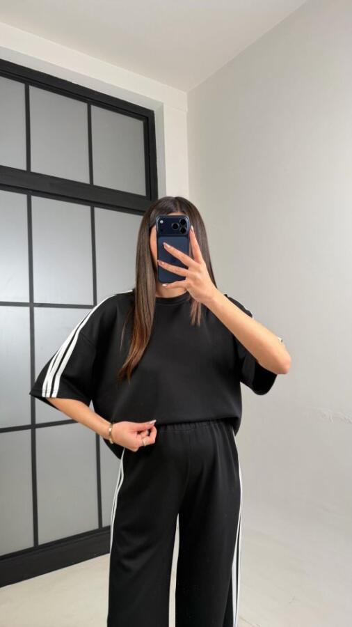 Kadın Beli Lastikli Paraşüt Kumaş Etek - 3