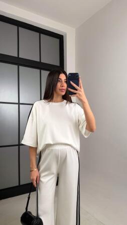 Kadın Beli Lastikli Paraşüt Kumaş Etek - 7