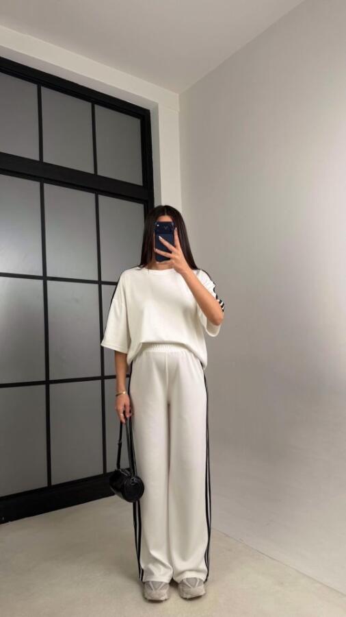 Kadın Beli Lastikli Paraşüt Kumaş Etek - 8