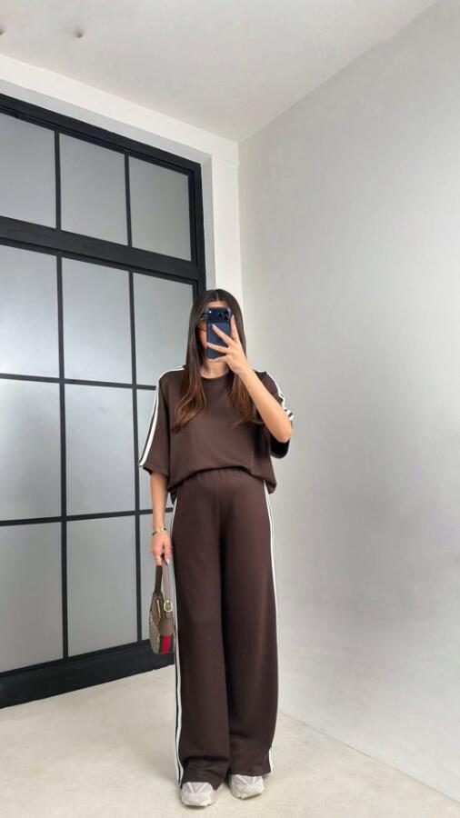 Kadın Beli Lastikli Paraşüt Kumaş Etek - 13