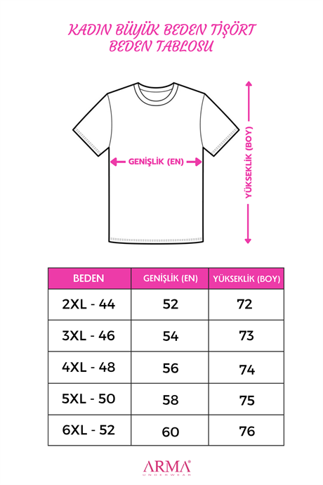 Kadın Büyük Beden Pamuklu Basic Kısa Kollu Bisiklet Yaka Tişört Beyaz 3'lü Paket - 6