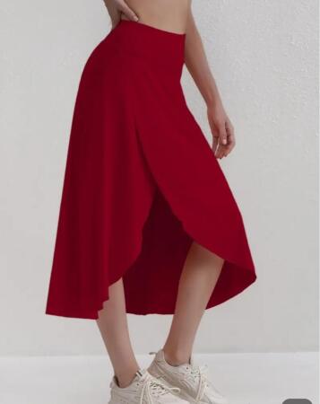 Kadın Cep Detay Taytlı Sandy Etek - ANGELINO BuyukBedeniz