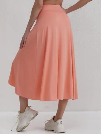 Kadın Cep Detay Taytlı Sandy Etek - ANGELINO BuyukBedeniz (1)