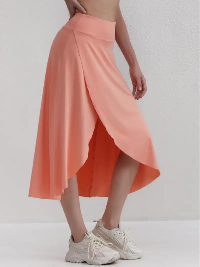 Kadın Cep Detay Taytlı Sandy Etek - 4