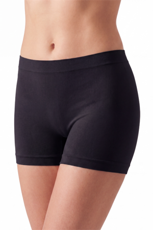Kadın Dikişsiz Seamless Boxer 3'lü Paket Siyah - 2