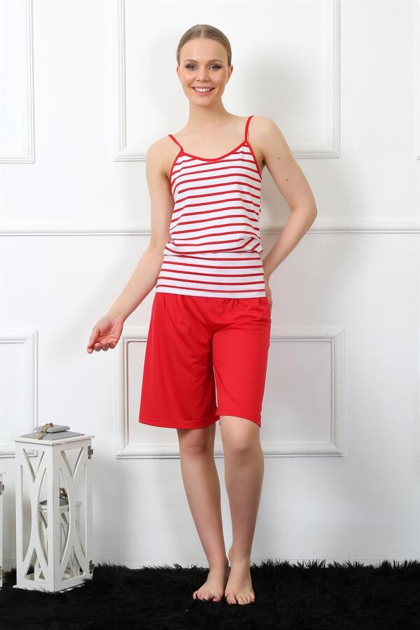 Angelino Kadın İp Askılı Kapri Takım 3608 - 2