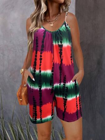 Kadın Ip Askılı Yuvarlak Yaka Cepli Kısa şort Süprem Takım - ANGELINO BuyukBedeniz