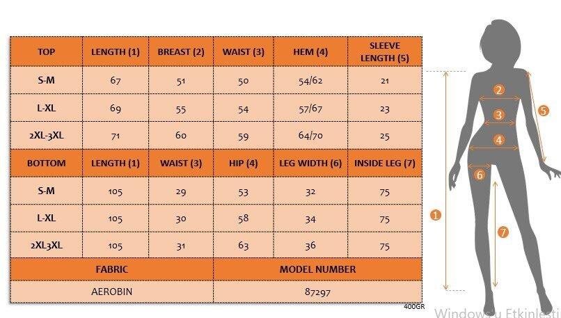 Kadın Kısa Kollu Balıkçı Yaka Asimetrik Kesim Detaylı Aerobin Bluz Ve Pantolon Ikili Takım - 4