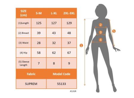 Kadın Kısa Kollu Kruvaze Yaka Beli Lastikli çiçek Desenli Elbise - 6