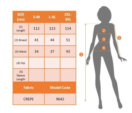 Kadın Kısa Kollu Kruvaze Yaka Krep Elbise (Kemersiz) - ANGELINO BuyukBedeniz (1)