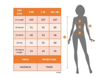 Kadın Kısa Kollu V Hakim Yaka Belden Kuşaklı Valencia Elbise - 8