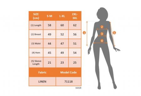 Kadın Kısa Kollu V Yakalı çizgi Baskılı Süprem Elbise - 6