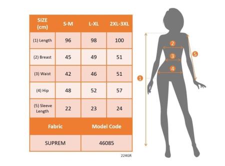 Kadın Kısa Kollu V Yakalı Desenli Süprem Elbise - 4