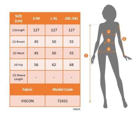 Kadın Kısa Kollu V Yakalı Etnik şerit Detaylı Uzun Viskon - 4
