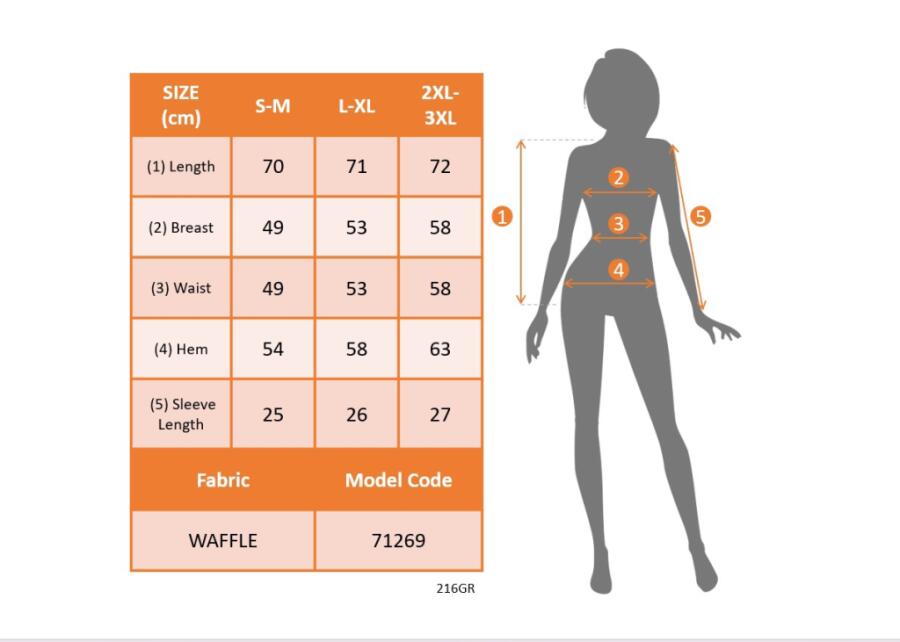 Kadın Kısa Kollu Yakası Açık önden Düğmeli Waffle Bluz - 6