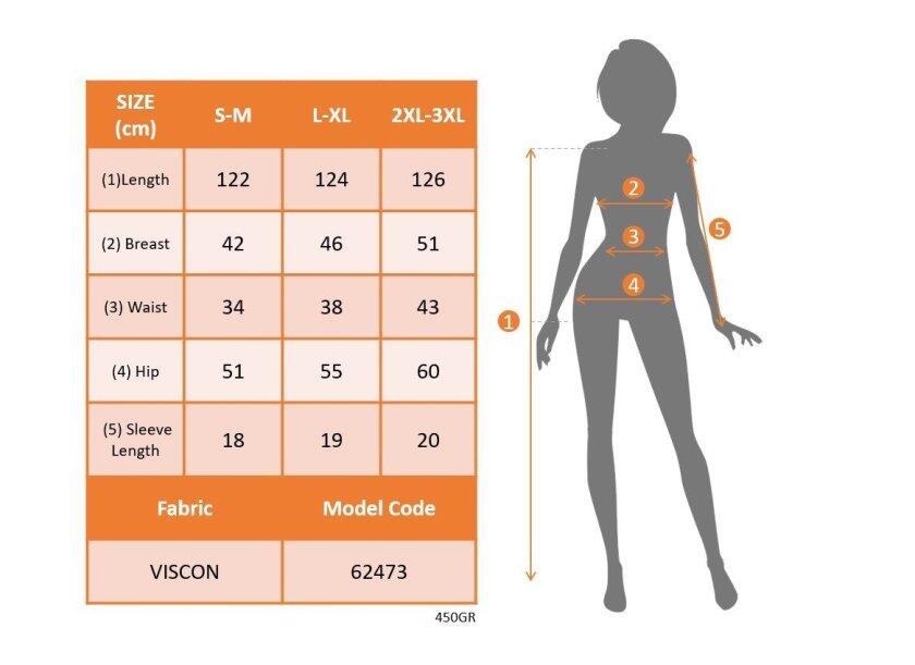 Kadın Kısa Kollu Yakası Açık önden Fermuarlı Kiloş Midi Viskon Elbise - 3