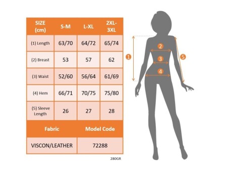 Kadın Kısa Kollu Yuvarlak Yaka Viskon Bluz + Kolsuz Fermuarlı çatlak Deri Yelek - 5