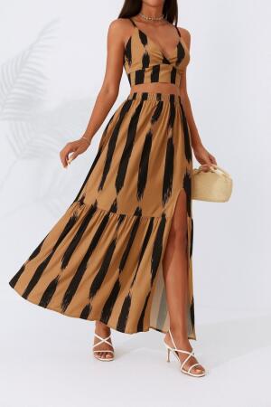 Kadın Kolsuz Askılı Crop Ikili Süprem Takım - ANGELINO BuyukBedeniz