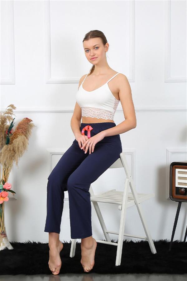 Angelino Kadın Pamuklu Alt Pijama 27468 - 4