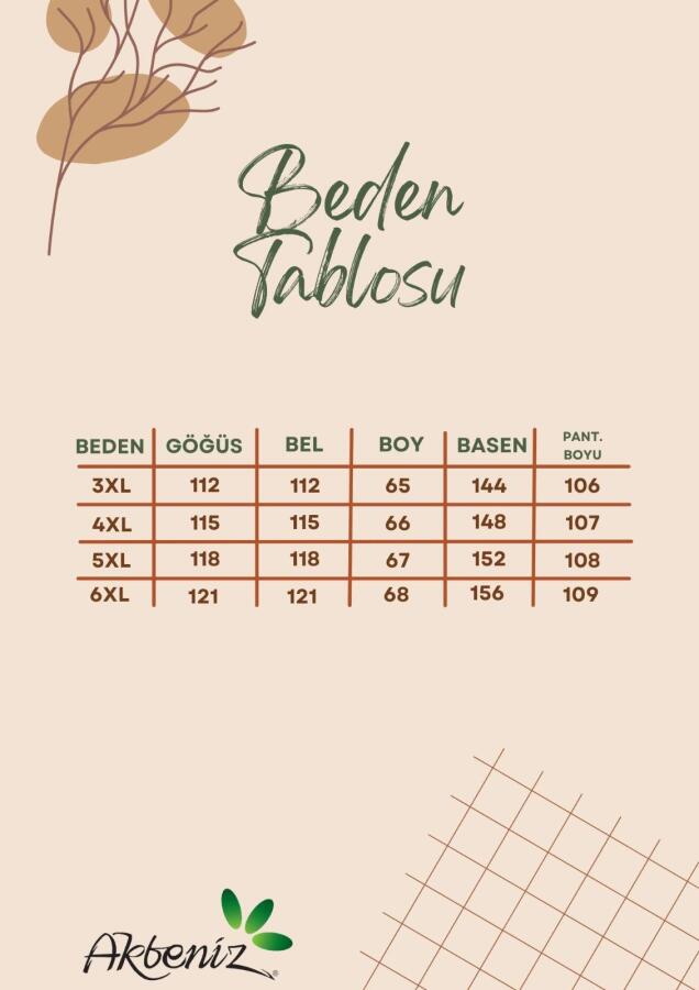 Angelino Kadın Pembe Büyük Beden Penye Alt Üst Takım - 7