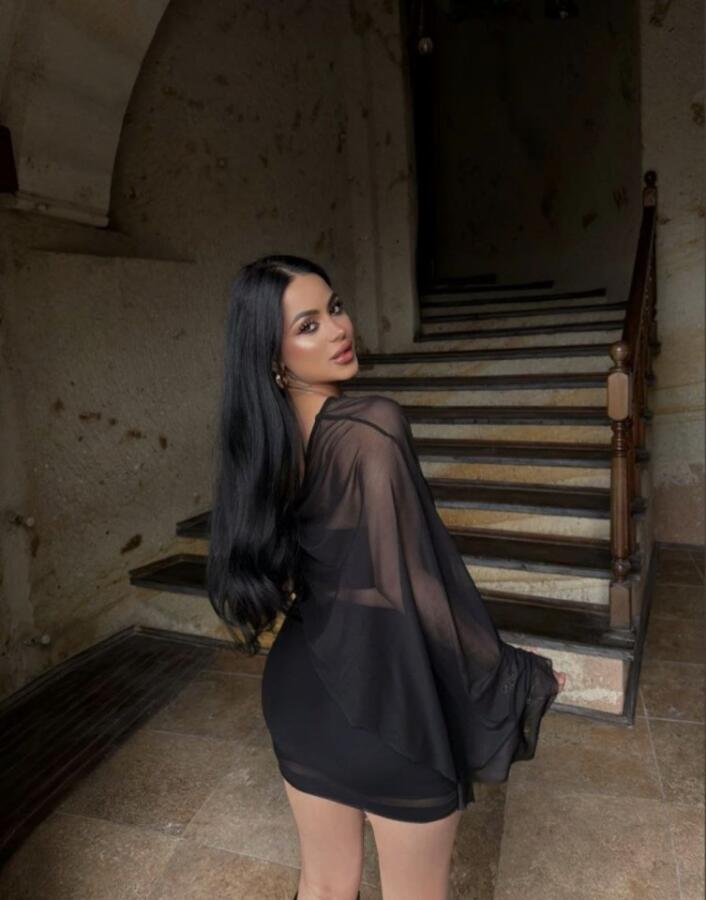 Kadın Transparan Detay Büstiyer Ve Etek Takım - 3