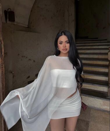 Kadın Transparan Detay Büstiyer Ve Etek Takım - 3